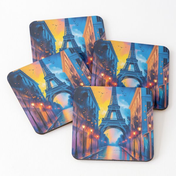 Item preview, Paris Evening 3 Art Print designed and sold by IrPrintStudio.