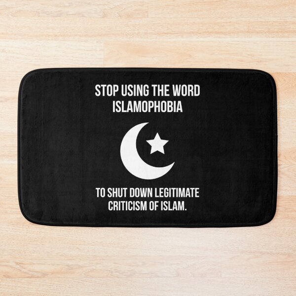 Item preview, Stop using Islamophobia to shut down criticism of Islam  designed and sold by Rachel the Artist .