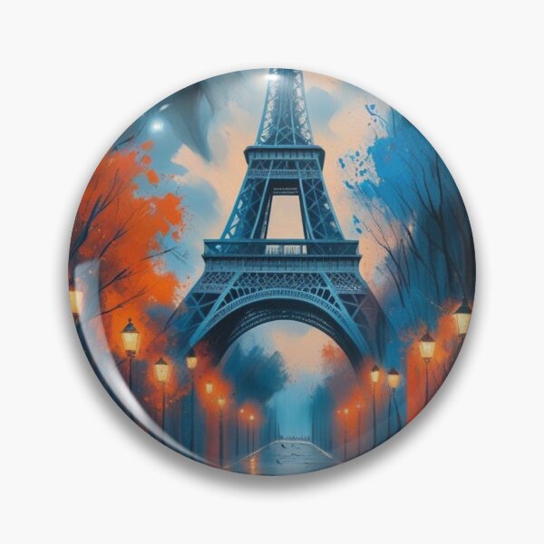 Item preview, Paris Evening 3 Art Print designed and sold by IrPrintStudio.