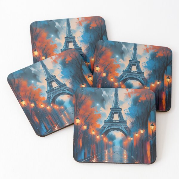 Item preview, Paris Evening 3 Art Print designed and sold by IrPrintStudio.