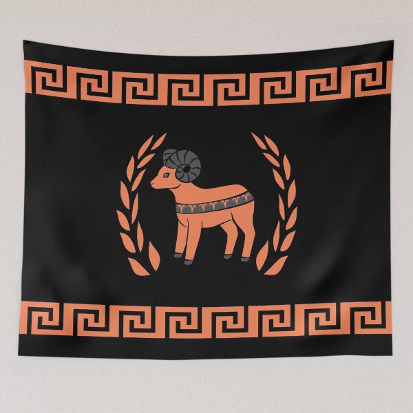 Item preview, Greek Inspired Aries designed and sold by artsyrobotz.