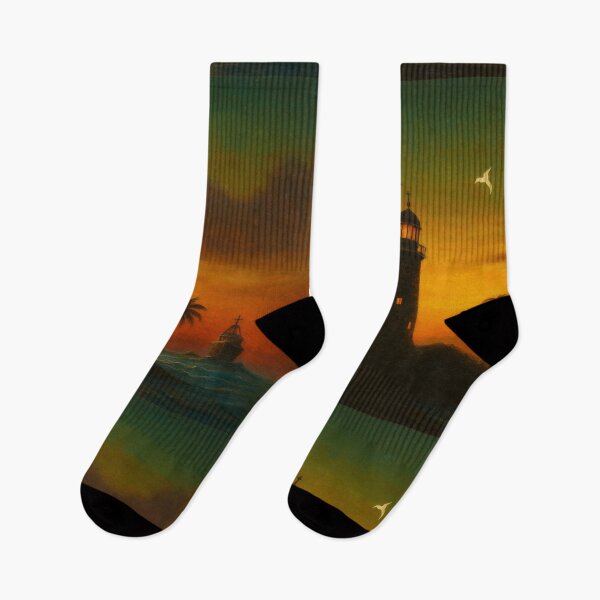 Item preview, REGGAE BEACH V7 (Lighthouse at Tropical Sunset) designed and sold by ericked2007.