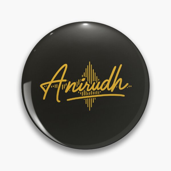 Artikelvorschau, Anirudh Ravichander Signature Waveform – Minimalistisches Vintage-Design entworfen und verkauft von Redloo.