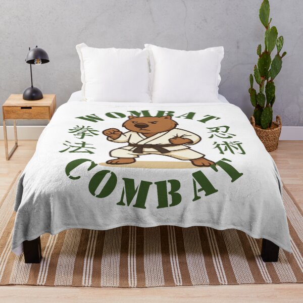 Item preview, Wombat Combat Martial Arts Australian Animal  designed and sold by pUNKnown.