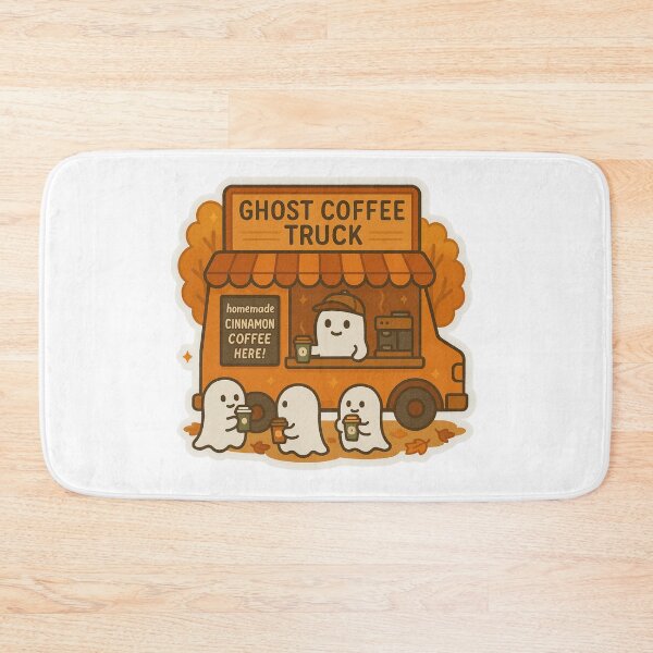 Item preview, Ghost Coffee Truck designed and sold by caitdesign.