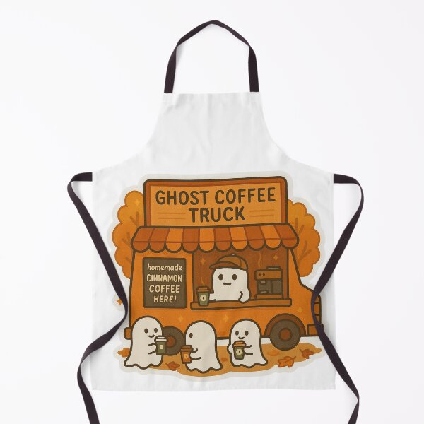 Item preview, Ghost Coffee Truck designed and sold by caitdesign.