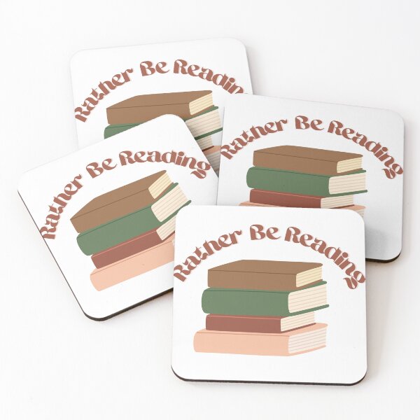 Item preview, Rather Be Reading Sticker  designed and sold by Wildflower.Art.Studio.