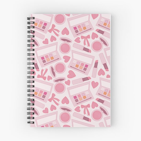 Item preview, makeup products cute pink pattern designed and sold by winterpumpkin.