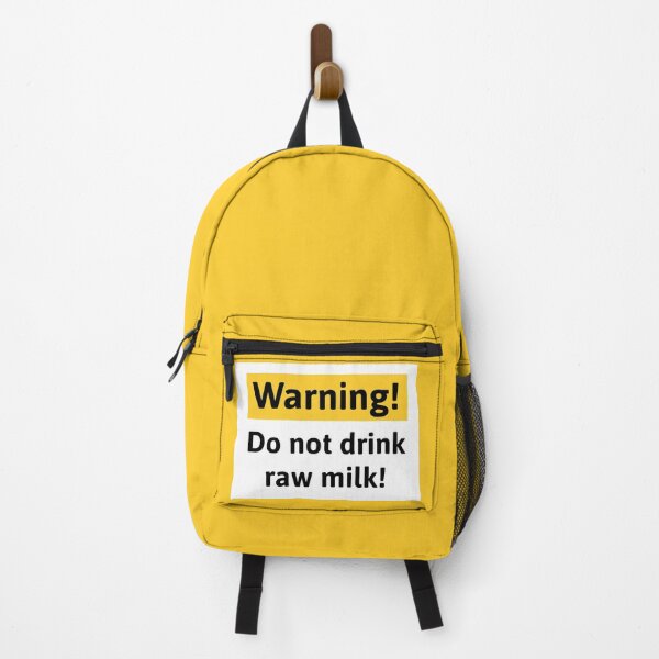 Item preview, Do not drink raw milk.  designed and sold by Rachel the Artist .