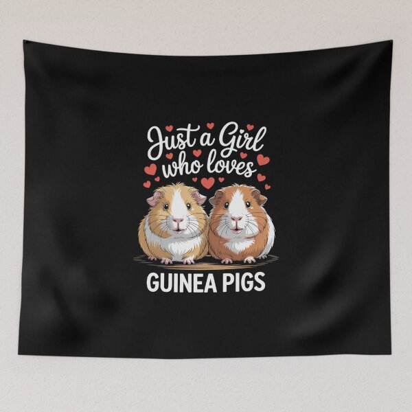 Item preview, Just a Girl who loves Guinea Pigs designed and sold by jkrphoto.