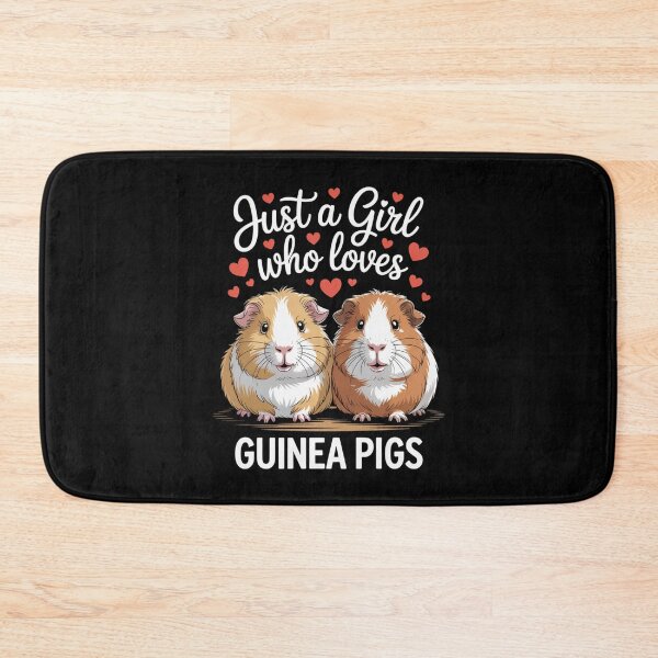 Item preview, Just a Girl who loves Guinea Pigs designed and sold by jkrphoto.