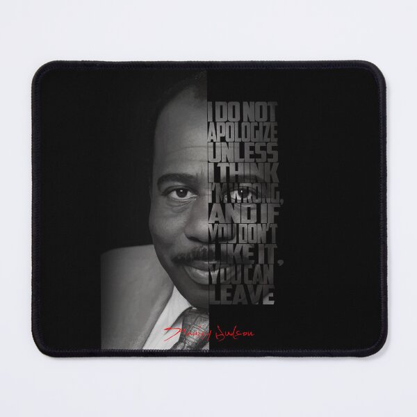 Item preview, Stanley Hudson Portrait – Minimalist The Office Fan Art designed and sold by Enea Kelo.