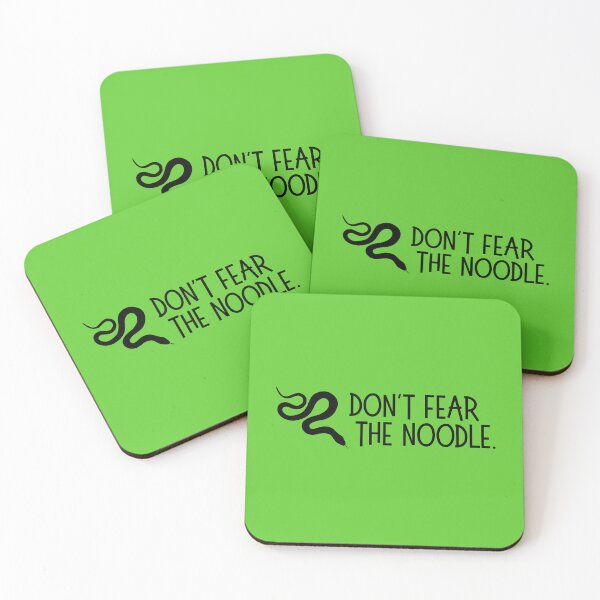 Item preview, Don't Fear the Noodle - Black designed and sold by sillyjess.