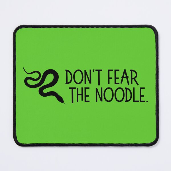 Item preview, Don't Fear the Noodle - Black designed and sold by sillyjess.