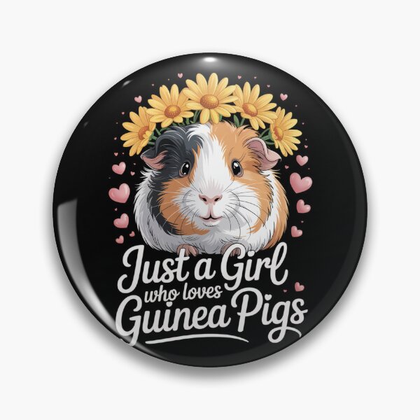 Item preview, Just a Girl who loves Guinea Pigs designed and sold by jkrphoto.