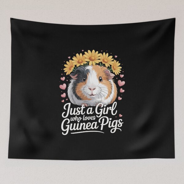 Item preview, Just a Girl who loves Guinea Pigs designed and sold by jkrphoto.