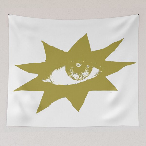 Item preview, Eye no. 2 in yellow designed and sold by CarougeDesign.