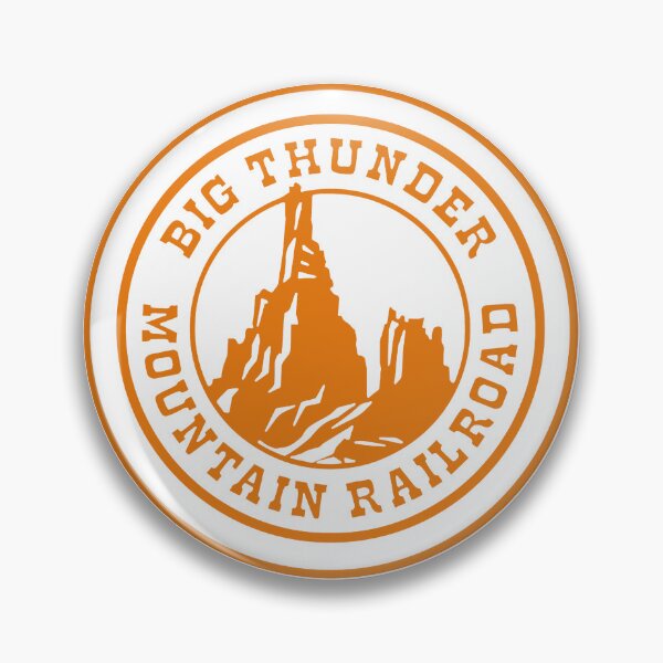 Item preview, Big Thunder Mountain roller coaster logo designed and sold by FoolishDreamers.