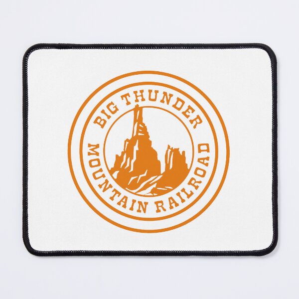 Item preview, Big Thunder Mountain roller coaster logo designed and sold by FoolishDreamers.