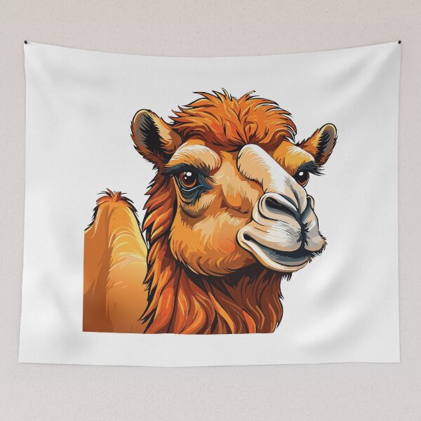 Item preview, Head dromedary camel, Arabian camel and one-humped camel (Camelus dromedarius) designed and sold by Danler.