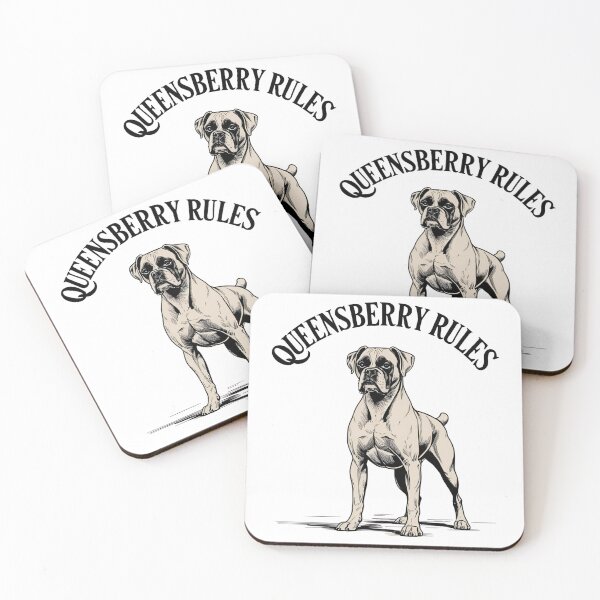 Item preview, Queensberry Rules Boxer Dog T-Shirt – Vintage Boxing Dog Design designed and sold by PolarisInk.