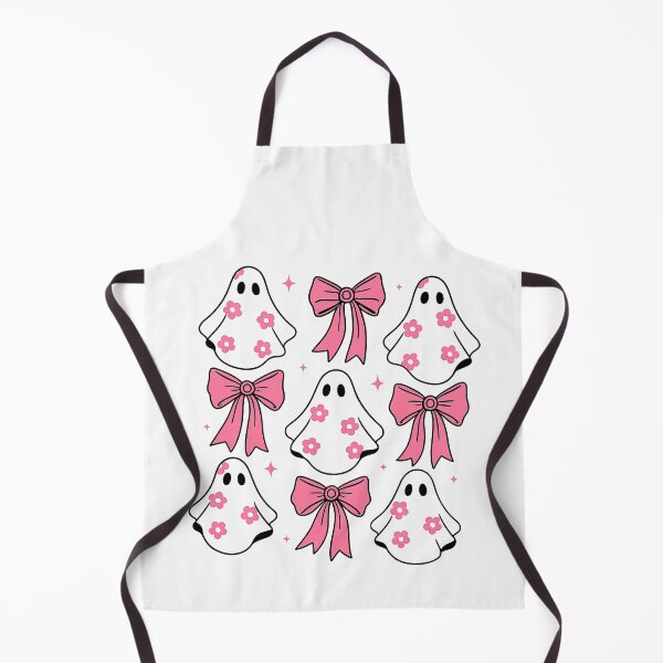 Item preview, Cute Ghosts and Pink Bows Illustration designed and sold by ArtfulWeave.