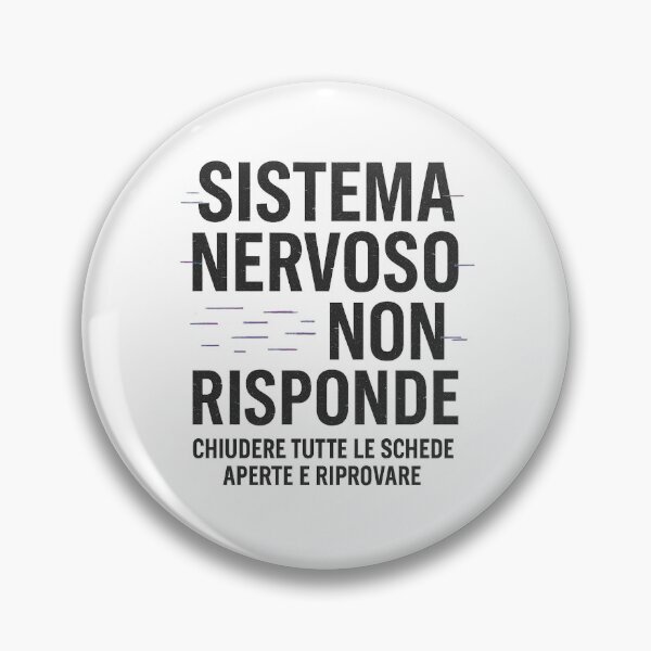 Item preview, Sistema Nervoso Non Risponde designed and sold by samuelesdesign.