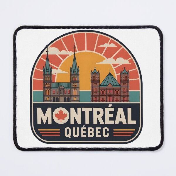 Item preview, Montreal Quebec Travel Decal designed and sold by Paper Drip.