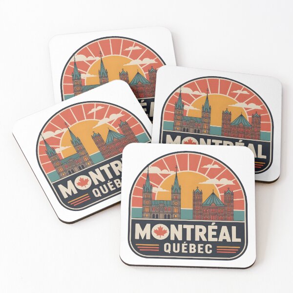 Item preview, Montreal Quebec Travel Decal designed and sold by Paper Drip.