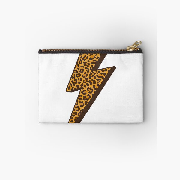 Item preview, Leopard Print Lightning Bolt Illustration designed and sold by ArtfulWeave.
