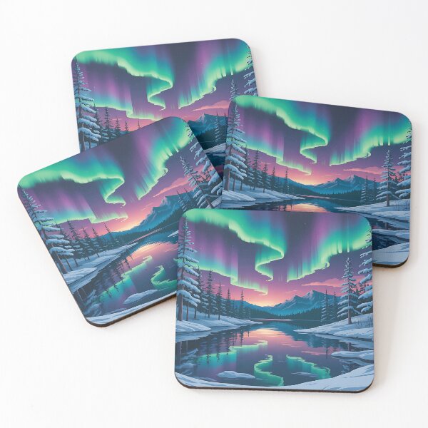 Item preview, Northern Lights Reflections designed and sold by EasyTees4u.