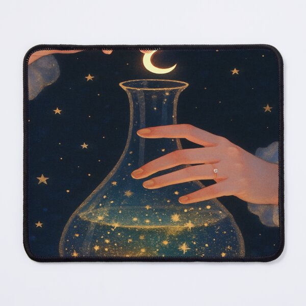 Item preview, Stars and crescent in a glass cup designed and sold by saly55887.