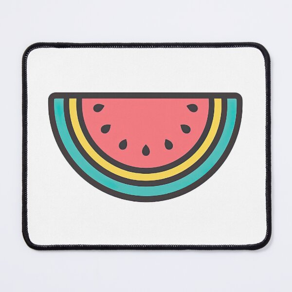 Item preview, Retro Watermelon Slice Illustration designed and sold by ArtfulWeave.