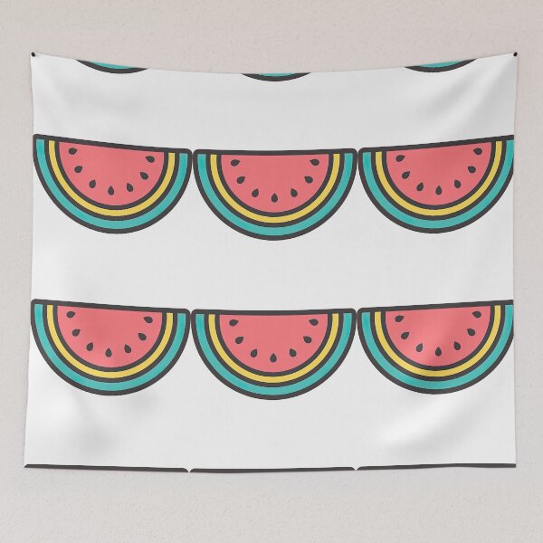 Item preview, Retro Watermelon Slice Illustration designed and sold by ArtfulWeave.
