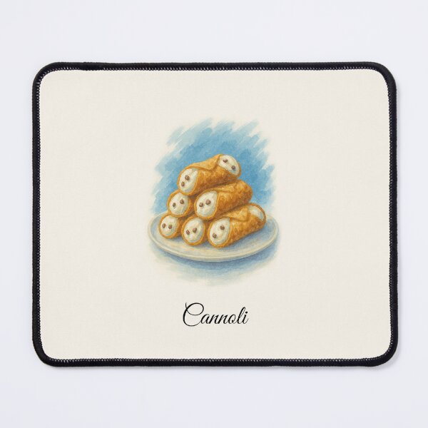 Item preview, Watercolor Cannoli – Vibrant Sicilian Art Collection designed and sold by PATINKA-art.