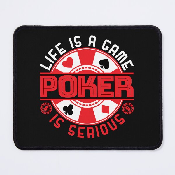 Item preview, Poker Player Gift Ideas Life Is A Game Poker Is Serious designed and sold by jaygo.