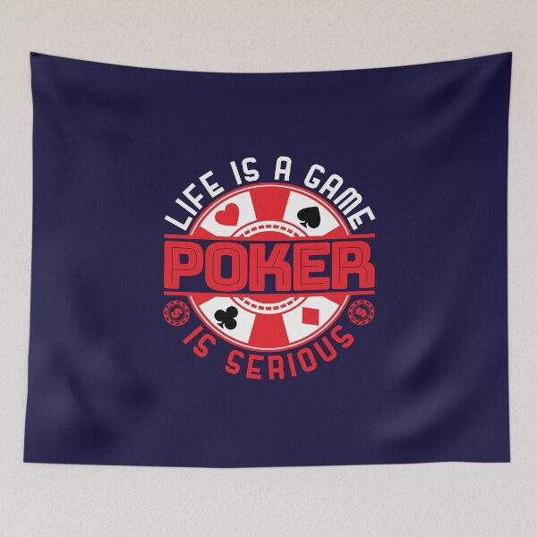 Item preview, Poker Player Gift Ideas Life Is A Game Poker Is Serious designed and sold by jaygo.