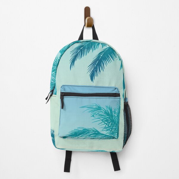 Item preview, Palm trees in a sky blue background designed and sold by saly55887.
