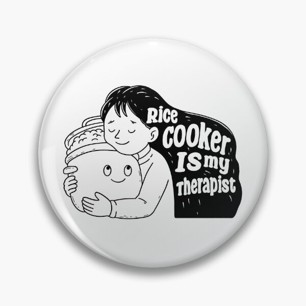 Item preview, Rice Cooker is My Therapist designed and sold by ethnicdrawing.
