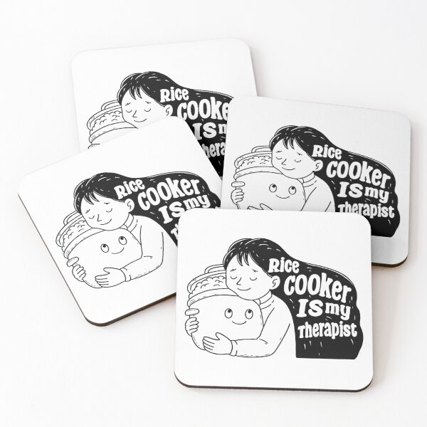 Item preview, Rice Cooker is My Therapist designed and sold by ethnicdrawing.