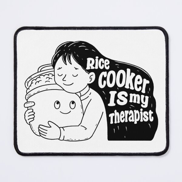 Item preview, Rice Cooker is My Therapist designed and sold by ethnicdrawing.