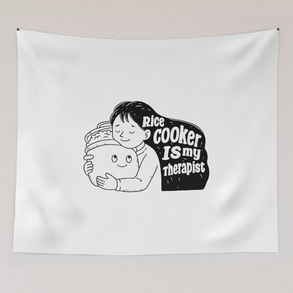 Item preview, Rice Cooker is My Therapist designed and sold by ethnicdrawing.
