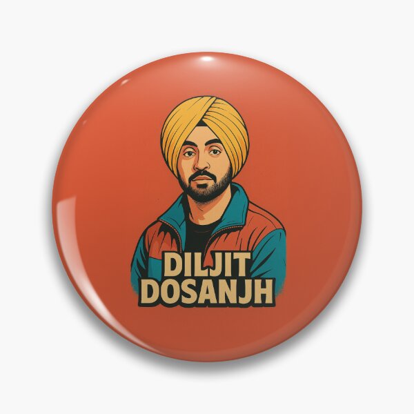 Item preview, Diljit Dosanjh Retro Pop Art Design designed and sold by Redloo.