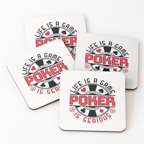 Item preview, Life is a Game Poker Is Serious Funny Player  designed and sold by jaygo.