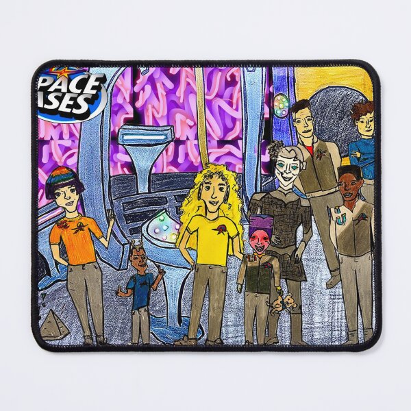 Item preview, Back out in space. With a crew. designed and sold by MajicBox.