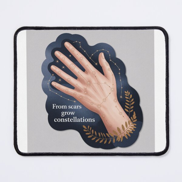 Item preview, Scars to Constellations – Surreal Healing Art designed and sold by MoodtypeS25.