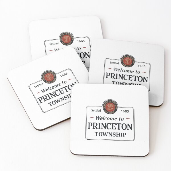Item preview, Vintage Princeton University Township Welcome Sign designed and sold by CollegiateInk.