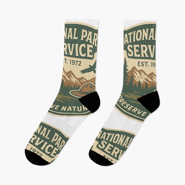 Item preview, National Park Service - Preserve Nature - Vintage Outdoor Design designed and sold by CreativeGorillas.