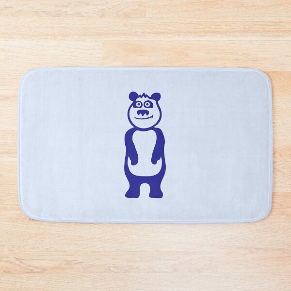 Item preview, Panda Bear Cute Standing Smile Happy Asian Black White designed and sold by shirt-o-mat.