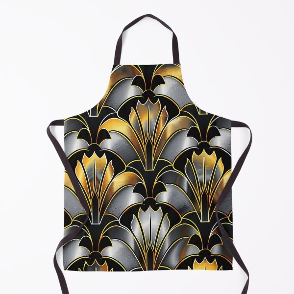 Item preview, Luxurious Art Deco Golden And Silvery Chic Pattern designed and sold by DEC02.